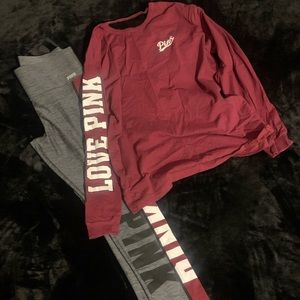 Gently used Victoria Secret Pink outfit!